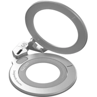 Aulumu G09 nekonečný 360° magnetický stojan MagSafe Silver - Stojany
