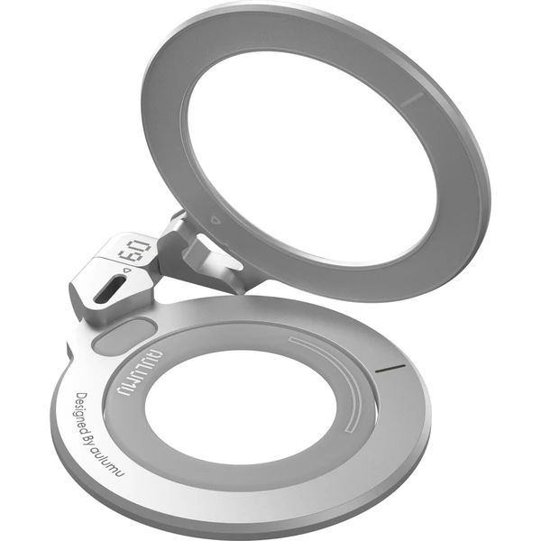 Aulumu G09 nekonečný 360° magnetický stojan MagSafe Silver - Stojany - Hlavný obrázok
