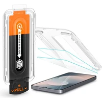 Spigen Glass tR EZ Fit Pro sklo Samsung Galaxy S25 FE číre (2 ks) - Ochranné fólie a sklo