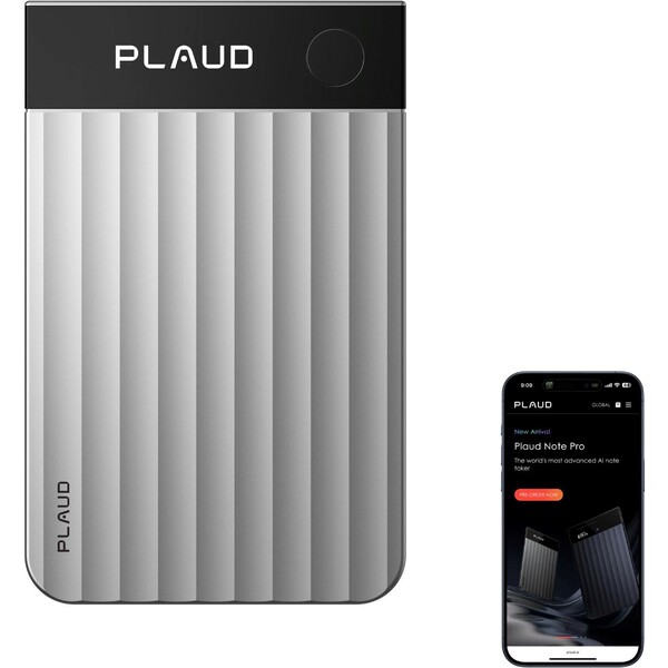 E-shop Plaud Note PRO AI hlasový záznamník strieborný