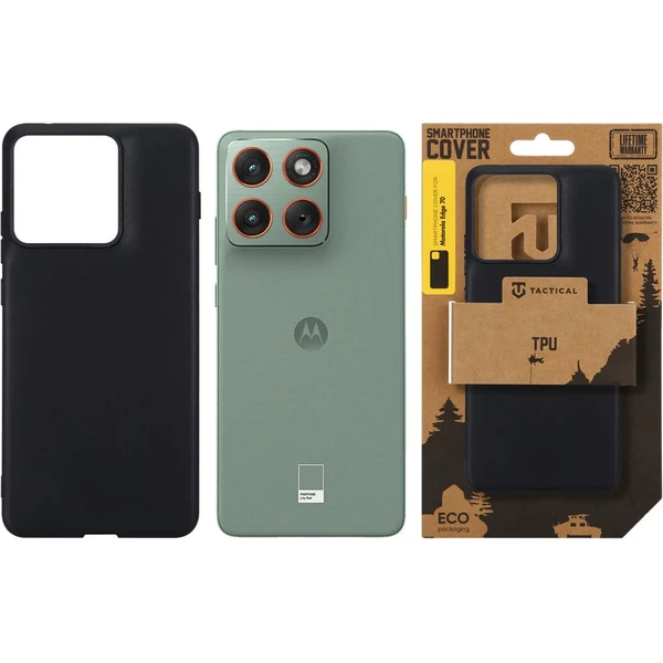 Taktický TPU kryt Motorola Edge 70 čierny - Puzdra - Obrázok 602dfdd8788548bbad49f4f4ba85b049