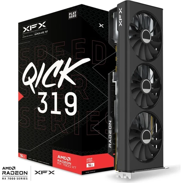 XFX Speedster QICK 319 AMD Radeon RX 7800 XT CORE 16GB GDDR6 (Ďalšia) - Grafické karty - Hlavný obrázok