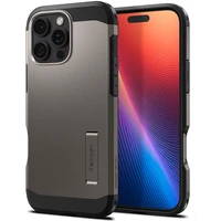 Spigen Tough Armor MagSafe kryt iPhone 16 Pro gunmetal - Puzdra
