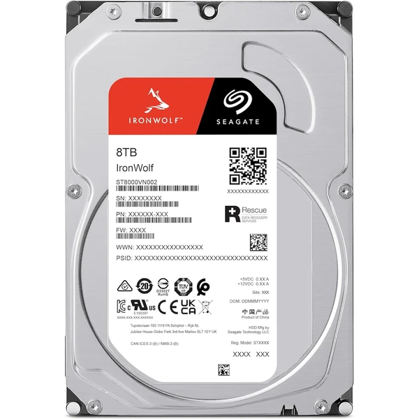 Seagate IronWolf HDD 3,5" 8TB - Pevné disky - Hlavný obrázok