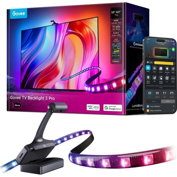 Govee TV Backlight 3 Pro 55-65" SMART LED podsvietenie RGBIC - Inteligentné osvetlenie - Hlavný obrázok