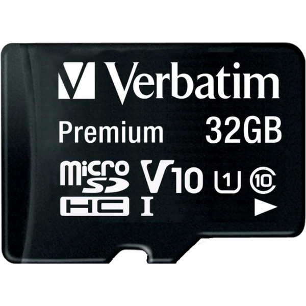 Verbatim Premium microSDHC 32GB + SD adaptér - Pamäťové karty - Obrázok 6063000O01
