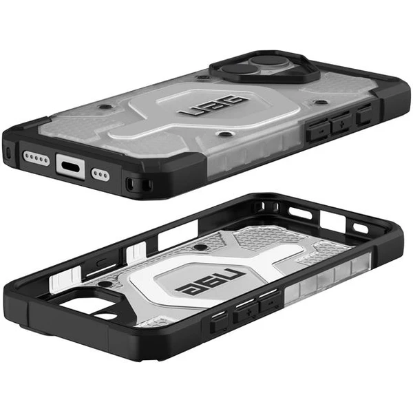 UAG Pathfinder Clear Magsafe kryt iPhone 17 číry/strieborný - Puzdra - Obrázok 6066434c88fa4e95b6220c2266b3ff88