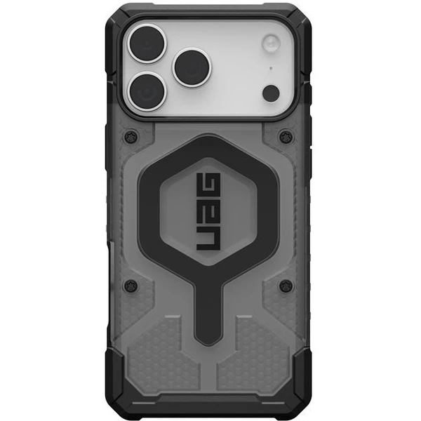 UAG Pathfinder Clear Magsafe kryt iPhone 17 Pro Max dymový/čierny - Puzdra - Obrázok 607f330326e9482fa374629d0407bb97