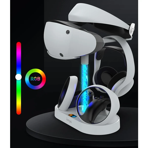 iPega P5 V001 Multifunkčný Nabíjací Stojan pre PS VR2 - Nabíjačky - Obrázok 6091000701