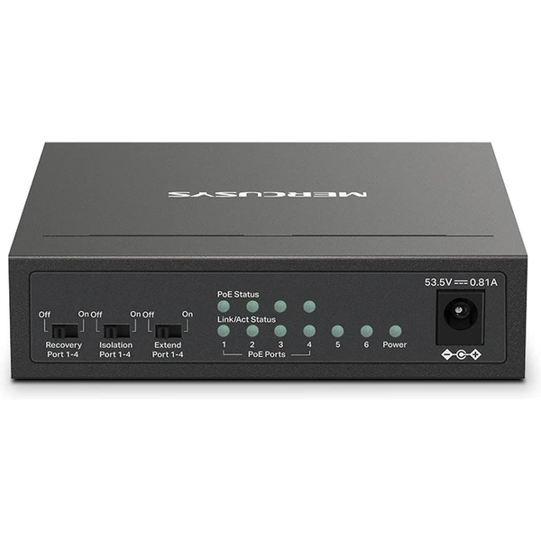 Mercusys MS106LP switch - Switche - Obrázok 60B5000P01