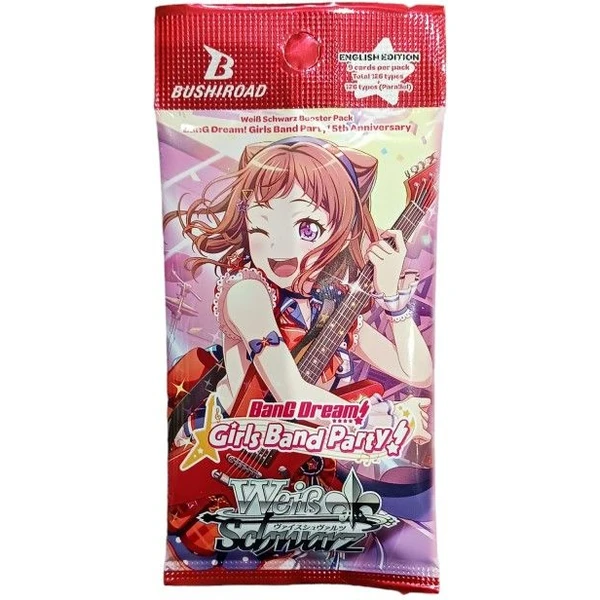 Weiß Schwarz - BanG Dream! Girls Band Party! 5th Anniversary Booster - Weiss Schwarz TCG - Hlavný obrázok