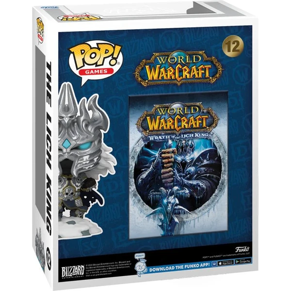 Funko POP! #12 Game Cover: World of Warcraft - Lich King (Glow) (Special Edition) - Funko POP! - Obrázok 60D7000K01
