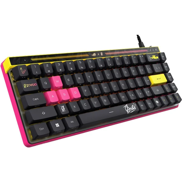 ASUS ROG Falchion Ace HFX herná klávesnica US ZywOo Edition - Klávesnice - Obrázok 60JK000K01