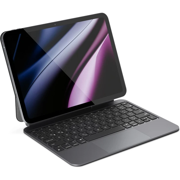 Epico UltraBoard hliníková klávesnica s puzdrom pre Apple iPad 11" (2025) CZ čierna - Puzdra s klávesnicou - Obrázok 60OI000K01