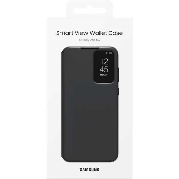 Samsung Smart View Wallet Case Galaxy A55 čierny - Puzdra - Obrázok 60Q2000O01