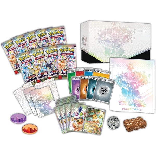 Pokémon TCG: SV8.5 Prismatic Evolutions - Elite Trainer Box - Pokémon karty - Obrázok 60RA000P01