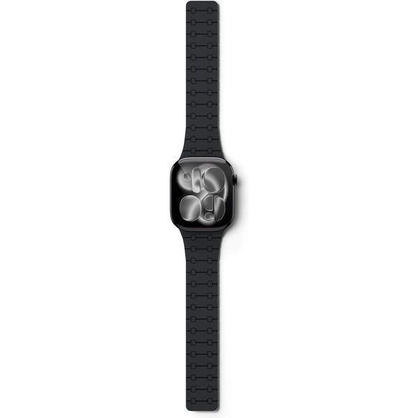 Epico Magnetic+ silikónový remienok pre Apple Watch 42/41/40/38mm čierny - Remienky - Obrázok 60SJ000K01
