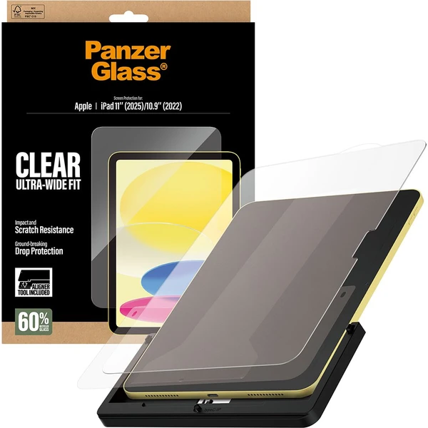 PanzerGlass® Sklo s inštalačným rámčekom Apple iPad 11" (2025)/10.9" (2022)  - Ochranné fólie a sklo - Hlavný obrázok