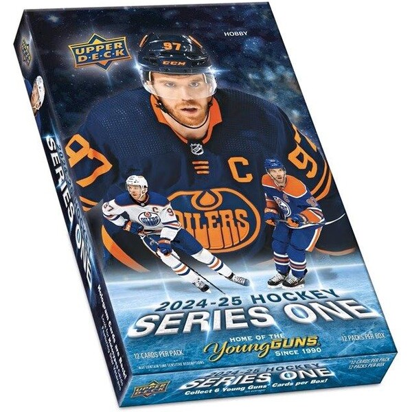 Hokejové karty 2024-25 Upper Deck Series 1 Hockey Hobby Box