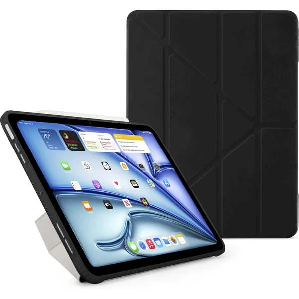 Pipetto Origami No1 Originálne púzdro iPad Air 13" (2026/2025/2024) čierne - Puzdra - Hlavný obrázok