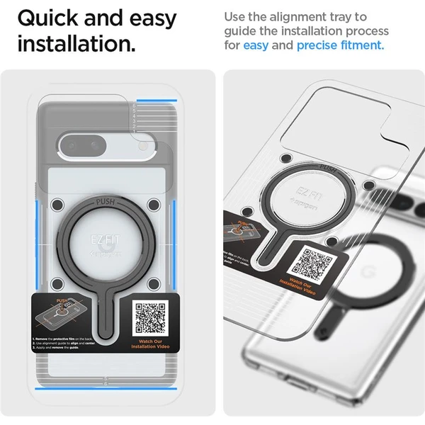 Spigen OneTap Ring Magnetic Plate nalepovací MagSafe krúžok čierny  - Vychytávky - Obrázok 60e9894e8c1a4822928ca2bed82ca7a1