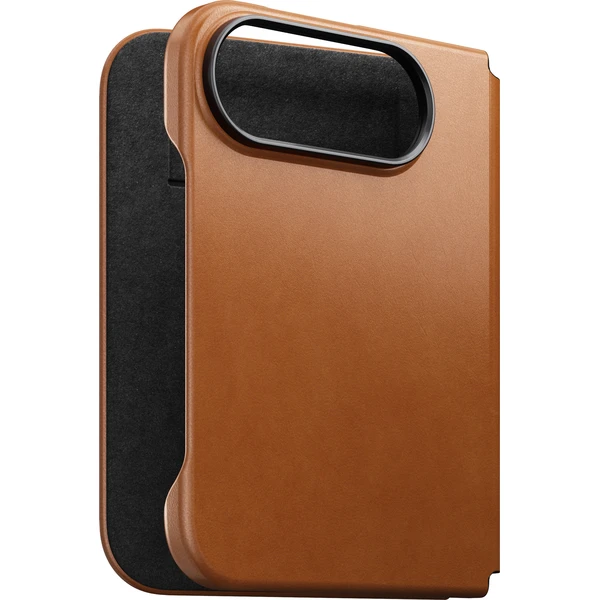 Nomad Traditional Leather Folio (Horween) MagSafe kožené puzdro iPhone Duo sedlová hnedá - Puzdra - Obrázok 60f1cf9bc52c4076993c5f199e727b41
