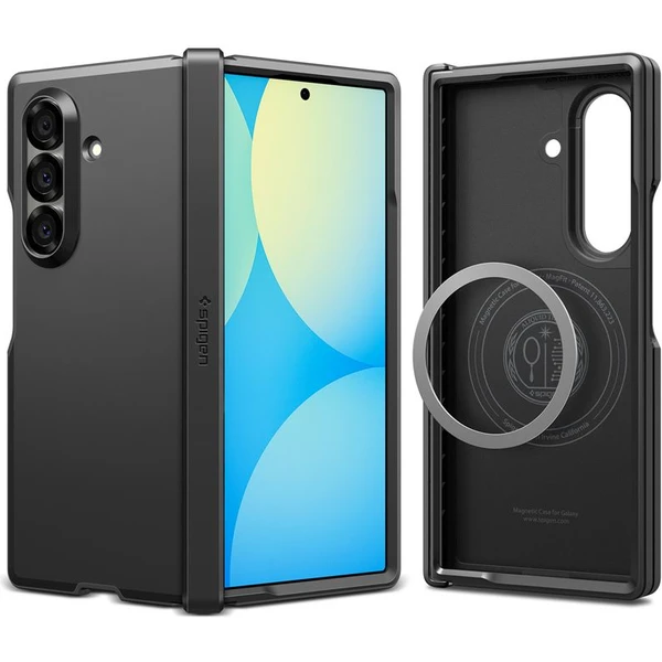 Spigen Tough Armor Pre MagSafe kryt Samsung Galaxy Z Fold7 čierny - Puzdra - Obrázok 61165866216c4ad6a1e2a15a0c5b767e