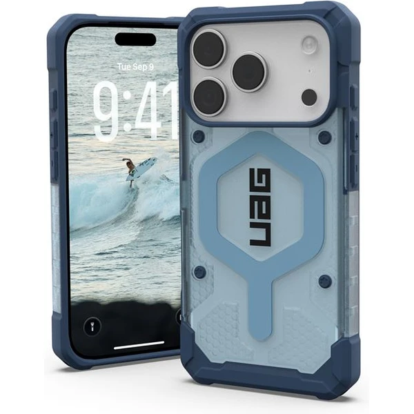 UAG Pathfinder Clear Magsafe kryt iPhone 17 Pro modrý - Puzdra - Obrázok 611c46320e7b4c238bb867c7924a28b1