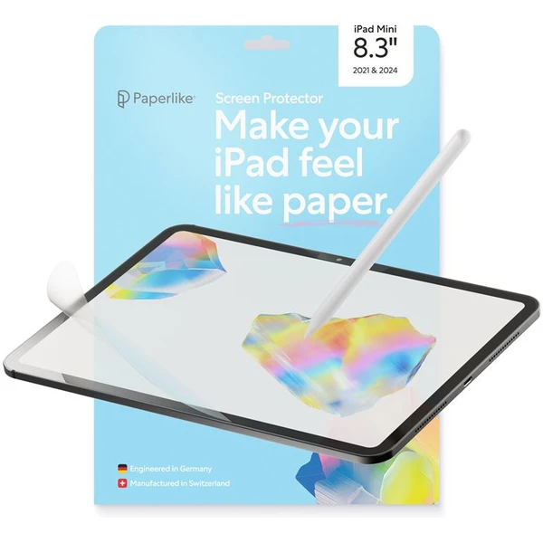 Paperlike Screen Protector 3 fólie na písanie a kreslenie iPad Mini 8.3" (2021,2024) 2 ks - Ochranné fólie a sklo - Obrázok 6163c7cf22c5478ba6c6effbdba347b3