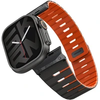 SKINARMA MAGNETIC APPLE WATCH STRAP 49/46/45/44 MM GEMINI Sienna - Remienky