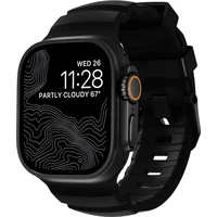 Nomad Rocky Point Band remienok Apple Watch 49/45/44/42mm čierny/čierny - Remienky