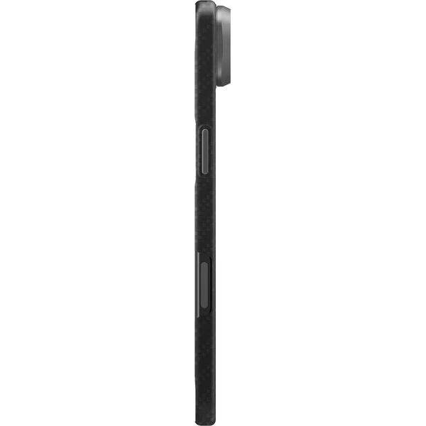 UNIQ Keva Edge MagClick MagSafe kryt iPhone Air Carbon Black - Puzdra - Obrázok 61958ba87052487095b3b7c917c530b7