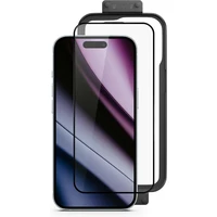 Epico Hero tvrdené sklo 3D pre iPhone 16 s inštalačným rámčekom - Ochranné fólie a sklo