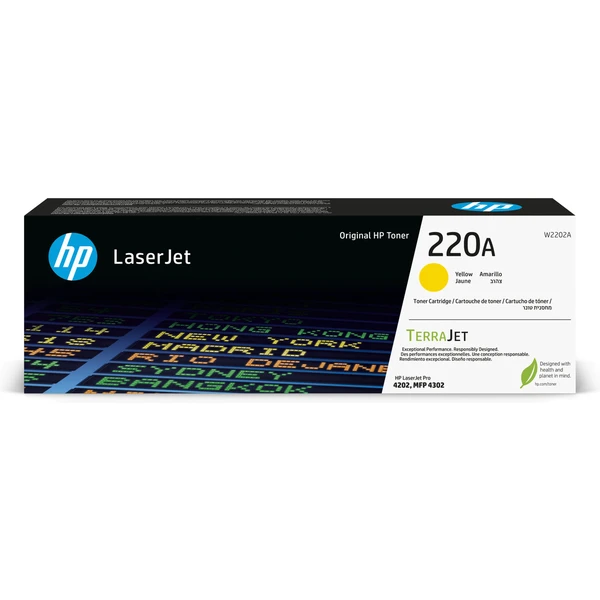 HP W2202A č. 220A Žltá originálna - Tonery - Hlavný obrázok