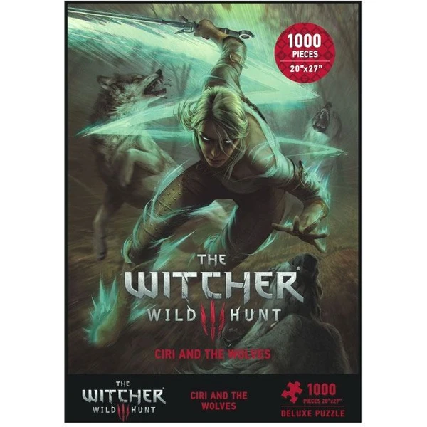 Puzzle Dark Horse Witcher 3: Wild Hunt - Ciri and the Wolves (1000) - Puzzle - Hlavný obrázok
