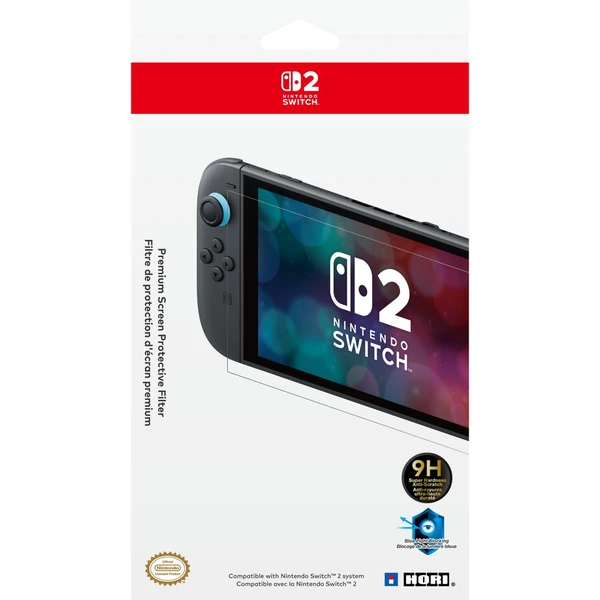 Ochranná fólia HORI Premium pre Nintendo Switch 2 - Ochranné fólie a sklo - Hlavný obrázok