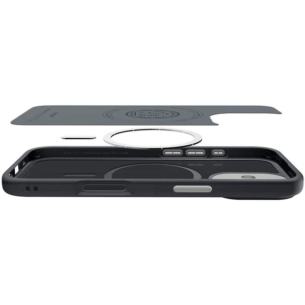 Spigen Nano Pop MagSafe kryt iPhone 17 black sezam - Puzdra - Obrázok 61a17a7ce49545ef928385d4f1d36058