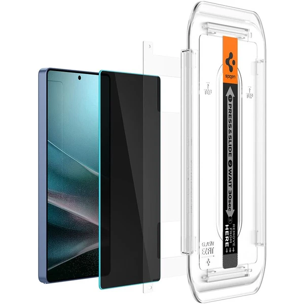 Spigen Glass TR EZ Fit HD (Privacy) tvrdené sklo Samsung Galaxy S25 Ultra (2 ks) - Ochranné fólie a sklo - Obrázok 61aa5c4aeb1f453b83662f58f2f33f0c