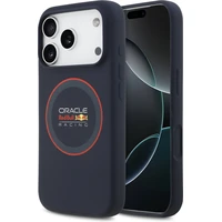 Oracle Red Bull Silicone Red Ring MagSafe kryt iPhone 17 Pro modrý - Puzdra