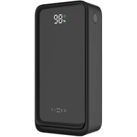 Powerbanka FIXED Zen2 30 s LCD displejom a výstupom PD 20W, 30 000 mAh, čierna - Powerbanky