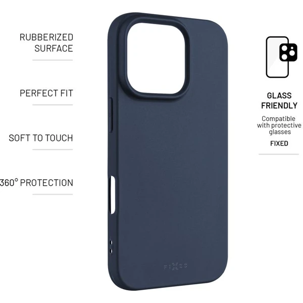 FIXED Story silikónový kryt Apple iPhone 16 Pro modrý - Puzdra - Obrázok 624aa50abdae4dc5bc75ee572fbad600