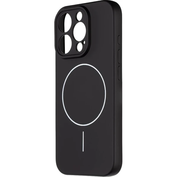 OBAL:ME MagNetix matný TPU kryt Apple iPhone 16 Pro čierny - Puzdra - Hlavný obrázok