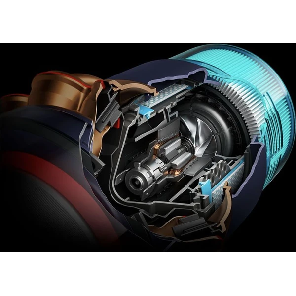 Dyson Gen5detect Absolute pruská modrá/medená - Tyčové vysavače - Obrázok 626D000O01