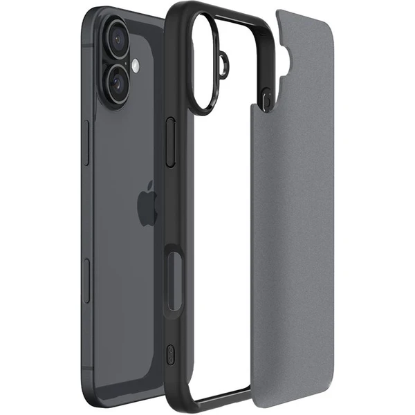 Spigen Ultra Hybrid kryt iPhone 16 Plus frost black - Puzdra - Obrázok 626a48640c914bde8d4d89b5609940fb