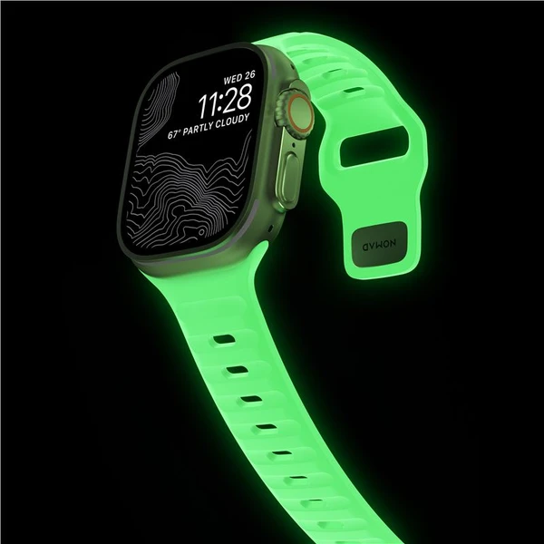 Nomad Sport Strap M/L remienok pre Apple Watch Ultra 49/45/44/42mm Glow 2.0 - Remienky - Obrázok 627ca7e0c56a40759070308765ce86cc