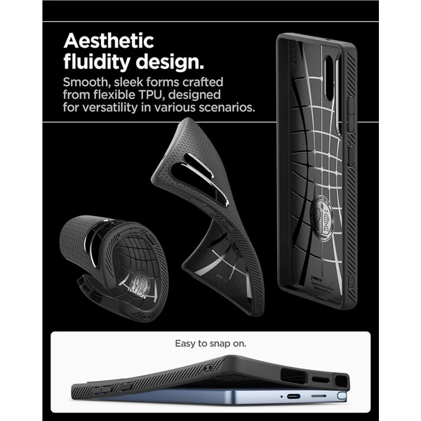 Spigen Liquid Air kryt Samsung Galaxy S25 Ultra čierny - Puzdra - Obrázok 6295fd5cab0c4a1eac67683cf52ded7b