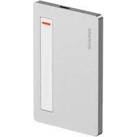 SHARGE Disk Plus SSD puzdro s USB-C káblom strieborné - Puzdra