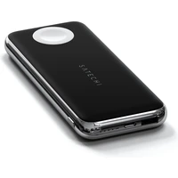 Satechi Quatro bezdrôtová powerbanka 10 000 mAh vesmírne šedá  - Powerbanky