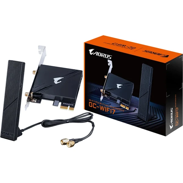 GIGABYTE PCI-E Wi-Fi 7 rozširujúca karta - Sieťové karty - Obrázok 62C5000K01