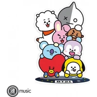 Akrylová dioráma Abysse Corp BT21 - Pile Up - Figúrky